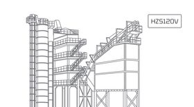 Бетонный завод XCMG HZS120V