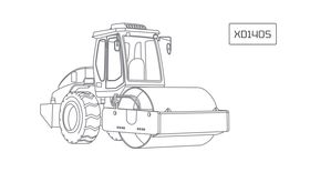 Каток тротуарный двухвальцовый XCMG XD140S