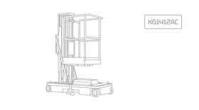 Ножничный электрический подъемник XCMG XG1412AC