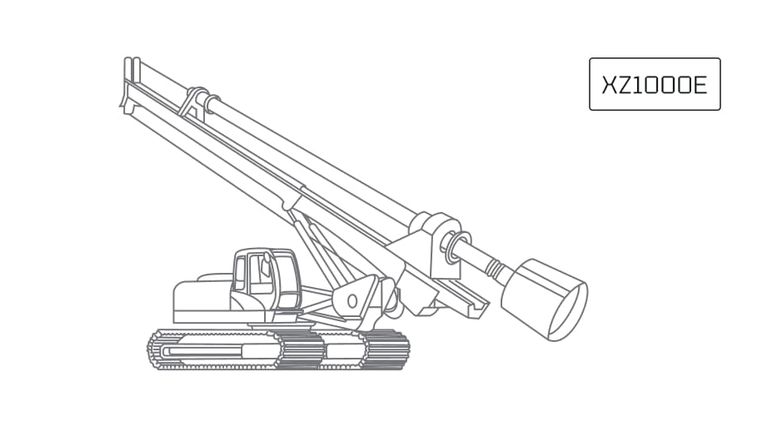 Установка ГНБ XCMG XZ1000E