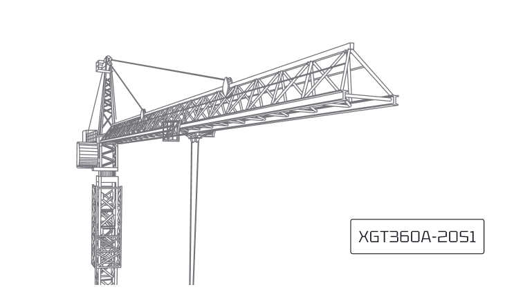 Башенный кран XCMG XGT360A-20S1