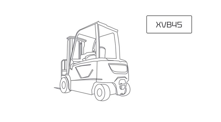 Вилочный погрузчик XCMG XVB45