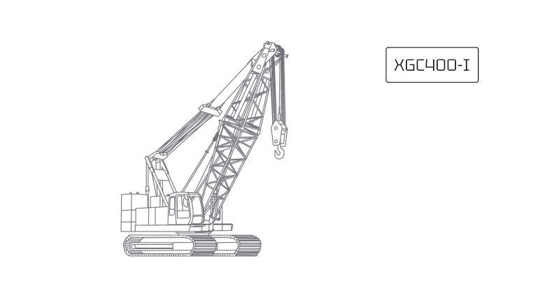 Гусеничный кран XCMG XGC400-I